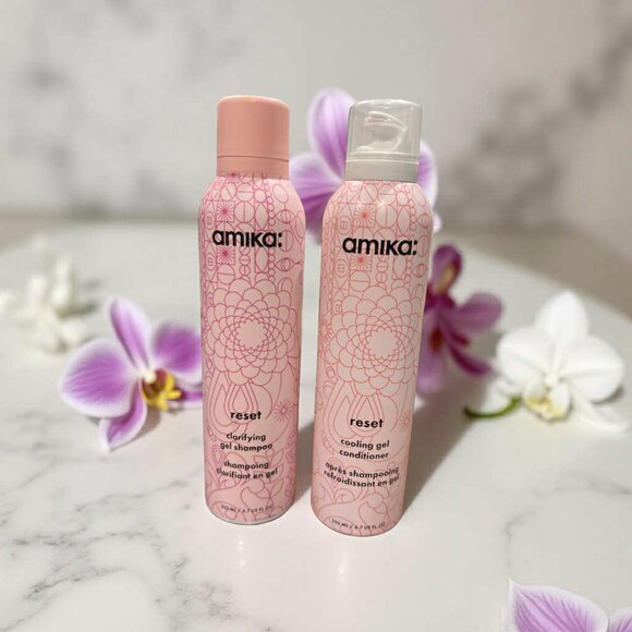 Amika Reset Clarify Shampoo Cooling Gel Conditioner 6.7 oz - Picture 1 of 3